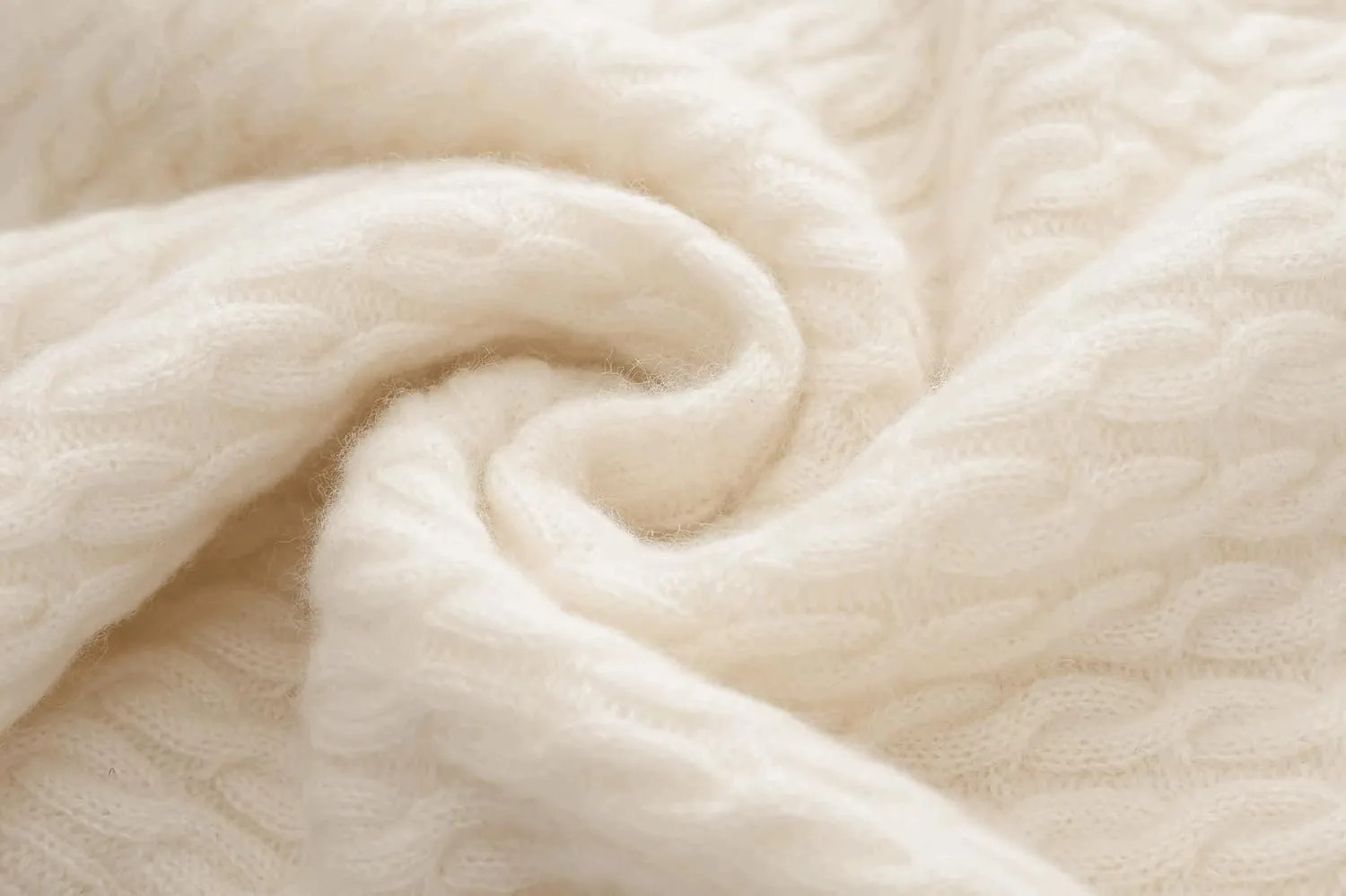 100% Cashmere Women's Cable Knit Cardigan Sweaters for Women Long Sleeve Crew Neck Warm Button Down
