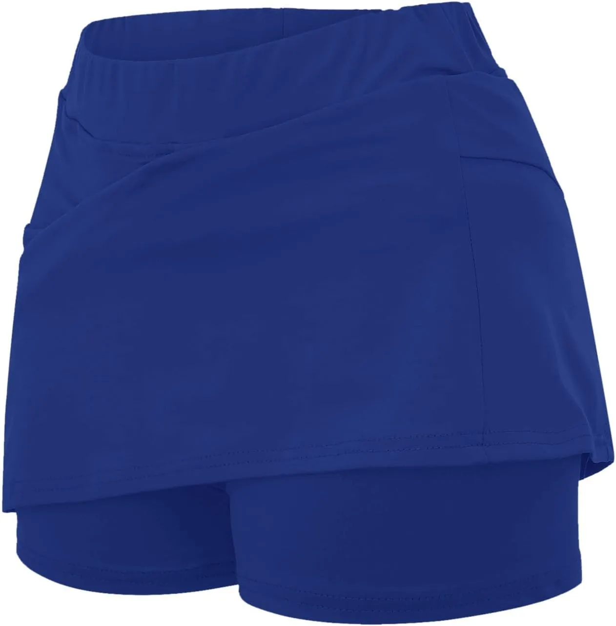 Athletic Skorts for Woman Tummy Control Tennis Elastic Hight Waist Skirt Casual Sport Plus Size Shorts with Pockets