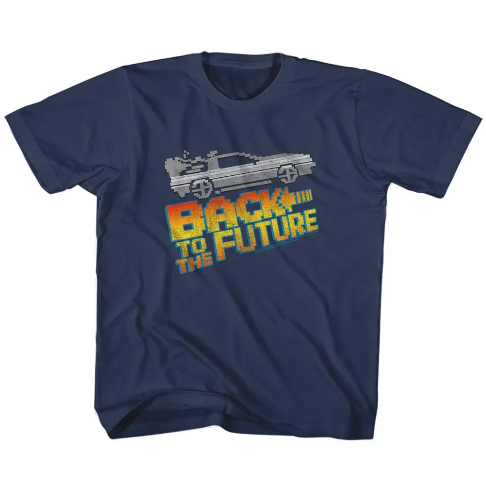 Back To The Future 8Bit To The Future Toddler T-Shirt