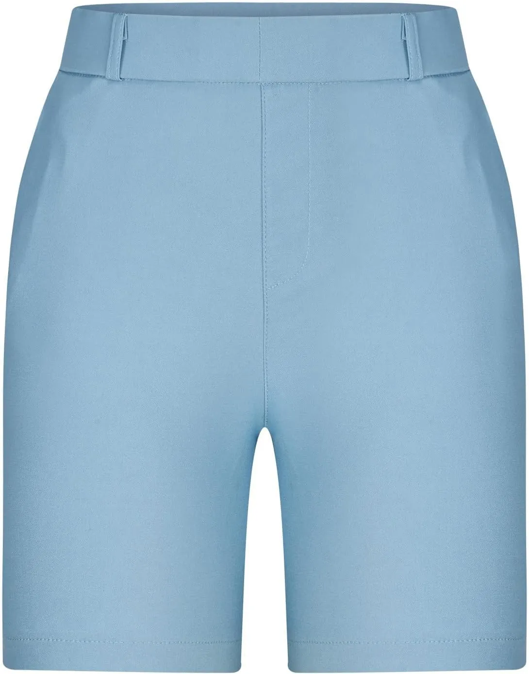Bermuda Shorts for Women Stretchy Dressy Casual High Waisted Lounge Short Pants Straight Leg Hiking Vacation Outfits