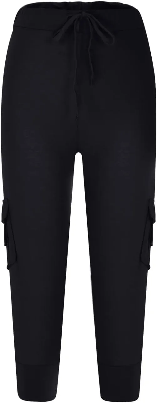 Capri Yoga Legging for Women 2024 Casual Summer Workout Athletic Capri Yoga Pants High Waist Stretch Cropped Trousers