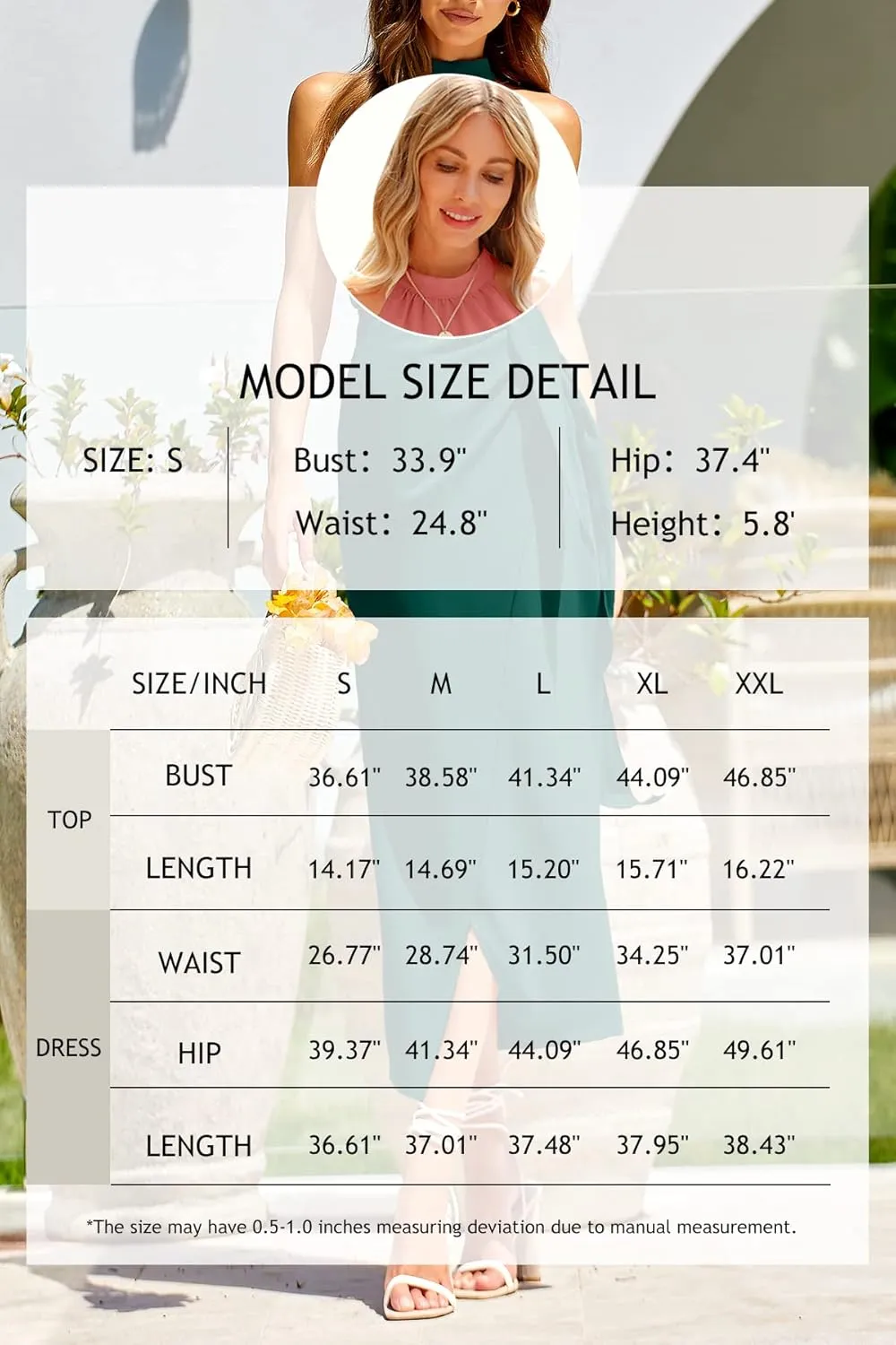 CFLONGE Women's 2 Piece Outfits Casual Sleeveless Halter Crop Top and Draped Ruched Skirt Solid Set for Cocktail Party