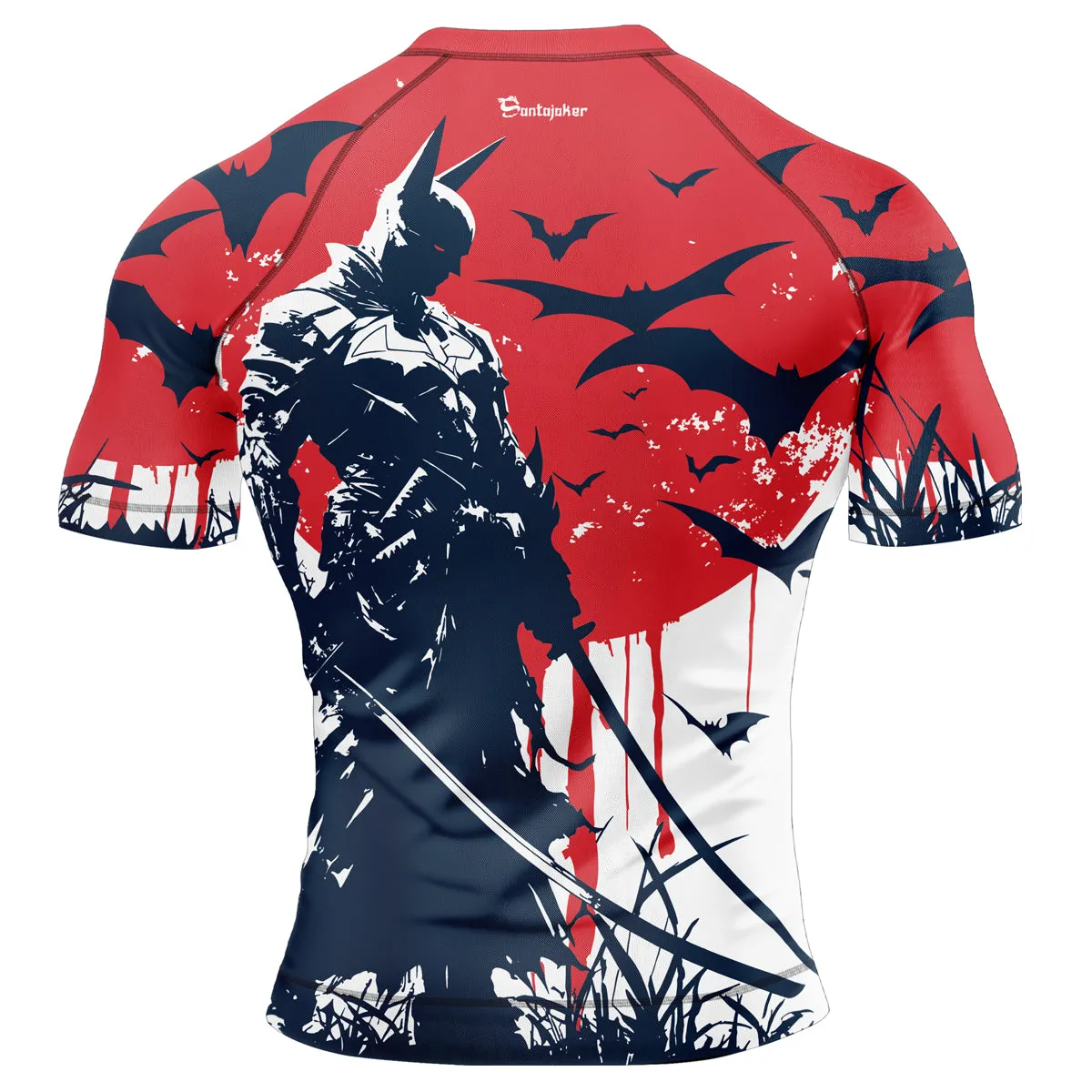 Dark Knight Men's Short Sleeve Rash Guard
