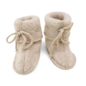 Engel Baby Booties With Ribbon