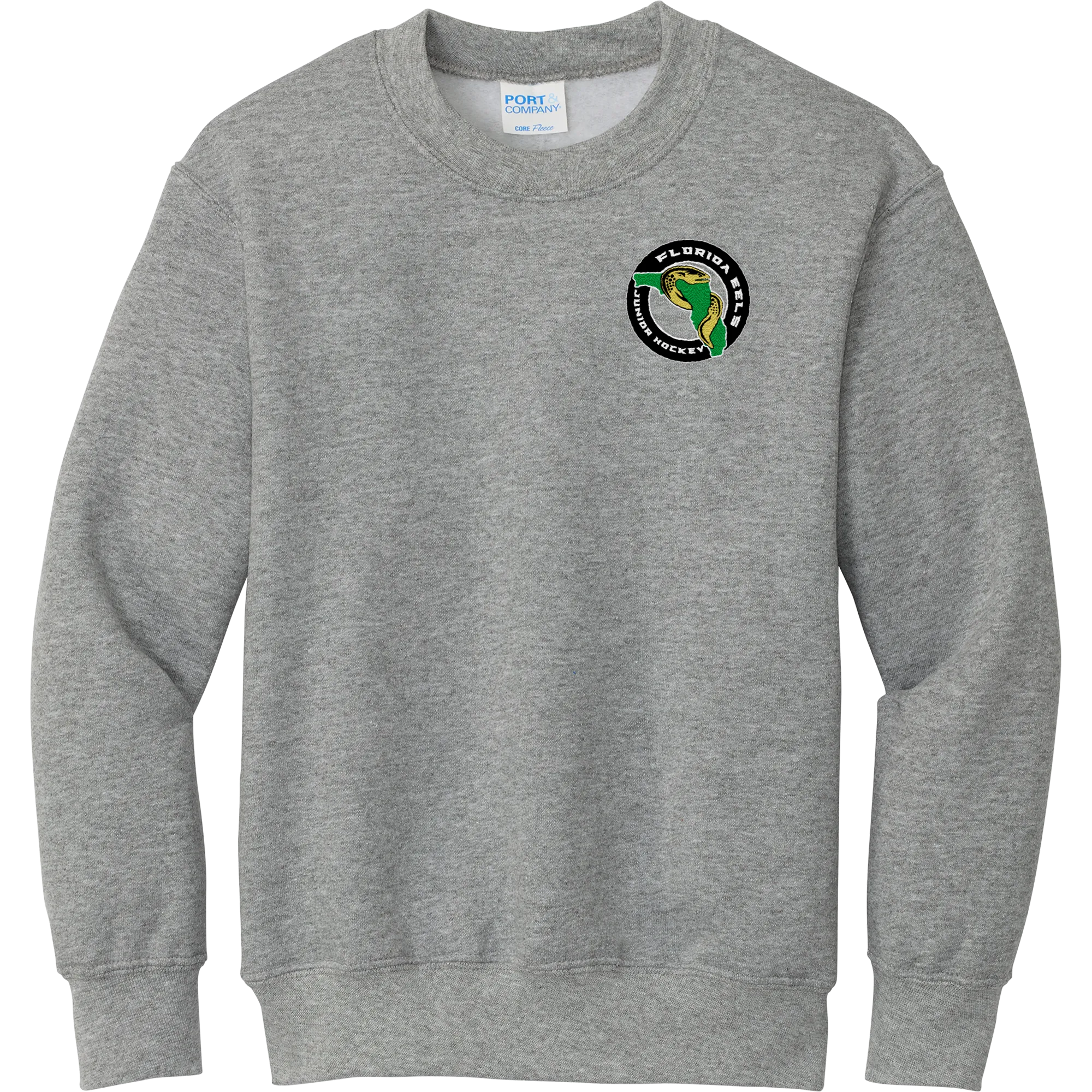 Florida Eels Youth Core Fleece Crewneck Sweatshirt