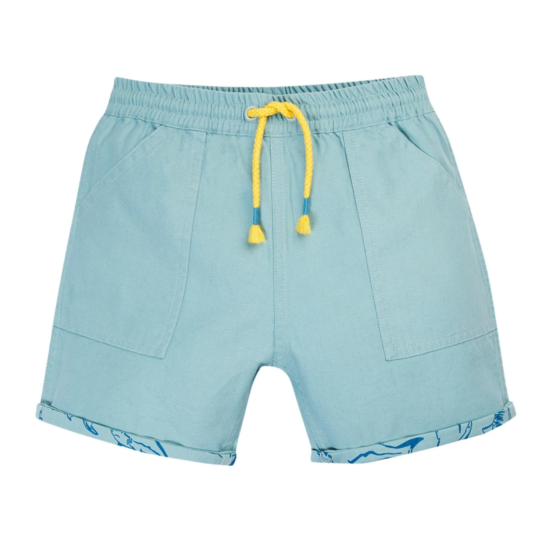 Frugi Rocky Reversible Shorts Stingray / Jawsome