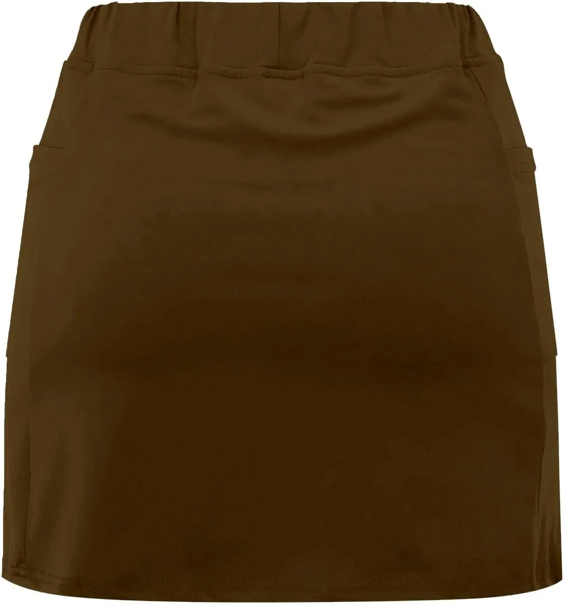 Golf Skirts for Women 18 inch Short Black Short Skirt for Women with Slit Volleyball Spandex Shorts Women high Waisted