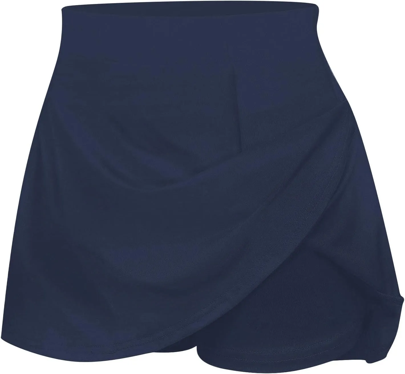 HGps8w Women's Tennis Skirt with Built-in Shorts Stretchy High Waisted Flowy Athletic Golf Skorts Skirts for Sports Running
