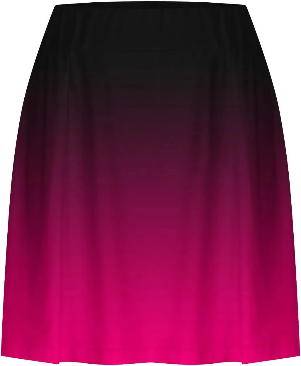 HGps8w Women's Tennis Skirt with Built-in Shorts Stretchy High Waisted Gradient Flowy Athletic Running Golf Skorts Skirts