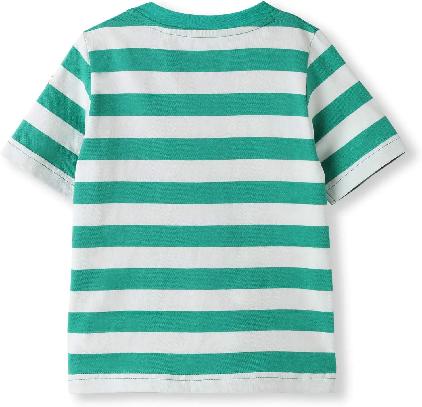 kIDio Organic Cotton Applique Baby Infant Toddler T-Shirt - Boy Girl Tee - Short Sleeve (0-4 Years)