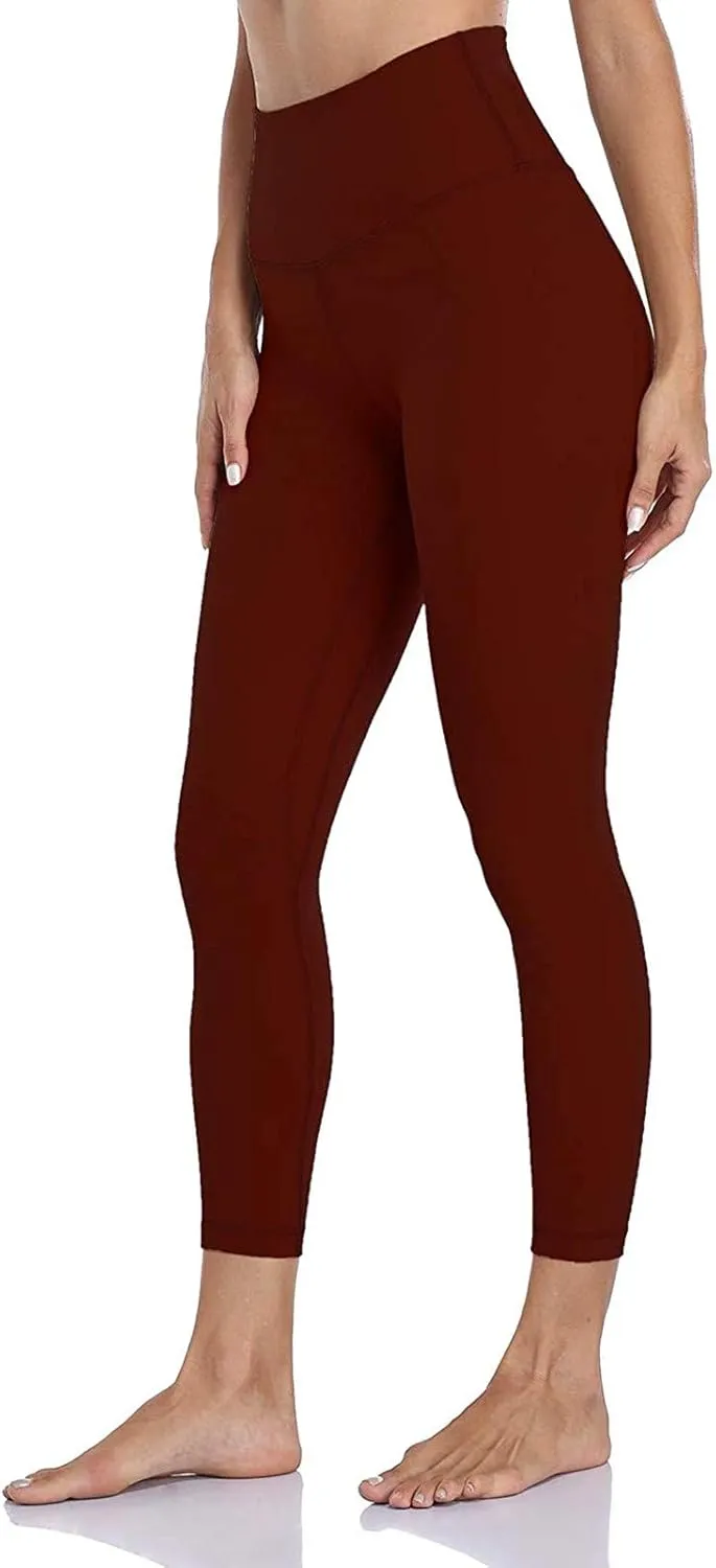 Leggings for Women Tummy Control High Waist Yoga Pants Fitness Lightweight Comfy Soft Casual Workout Trousers 2025