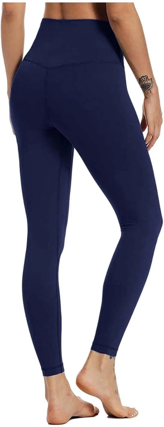 Leggings for Women Tummy Control High Waist Yoga Pants Fitness Lightweight Comfy Soft Casual Workout Trousers 2025