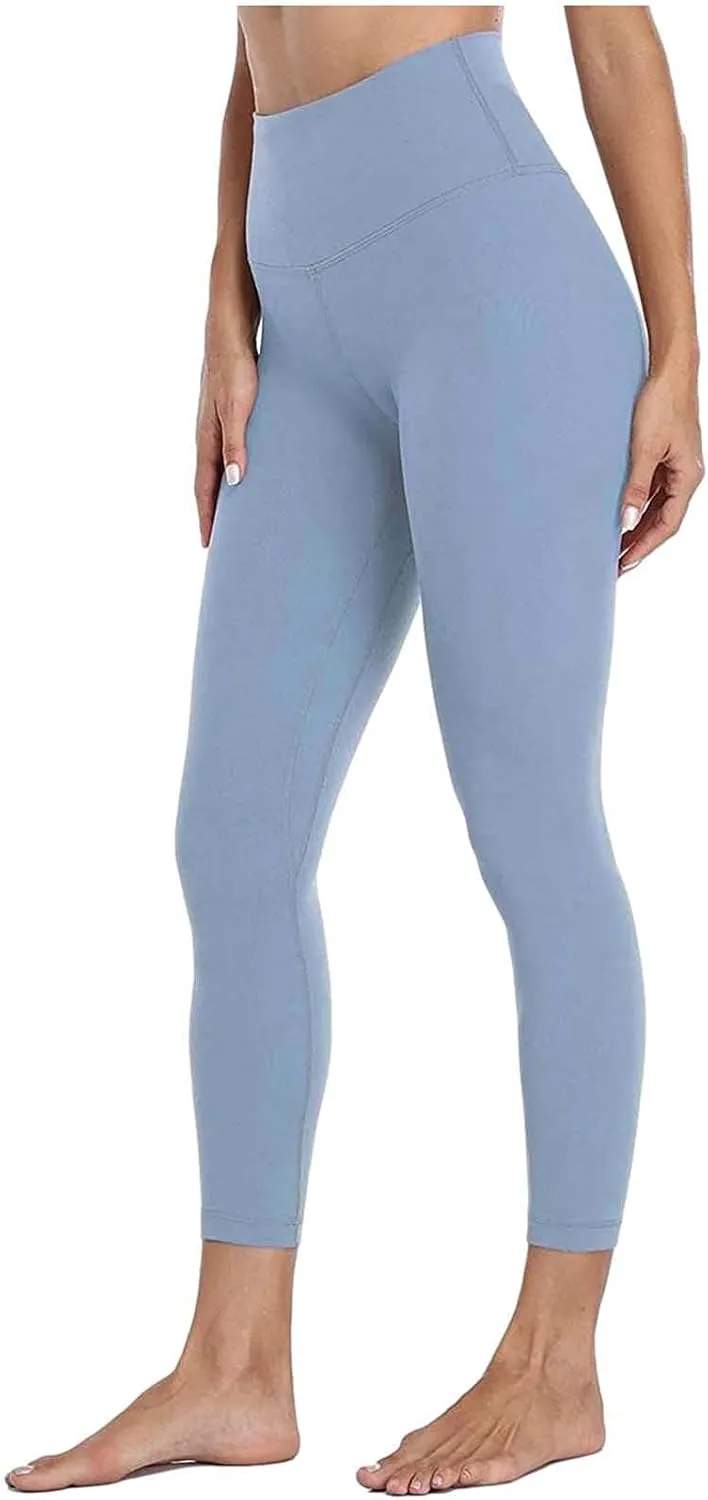 Leggings for Women Tummy Control High Waist Yoga Pants Fitness Lightweight Comfy Soft Casual Workout Trousers 2025