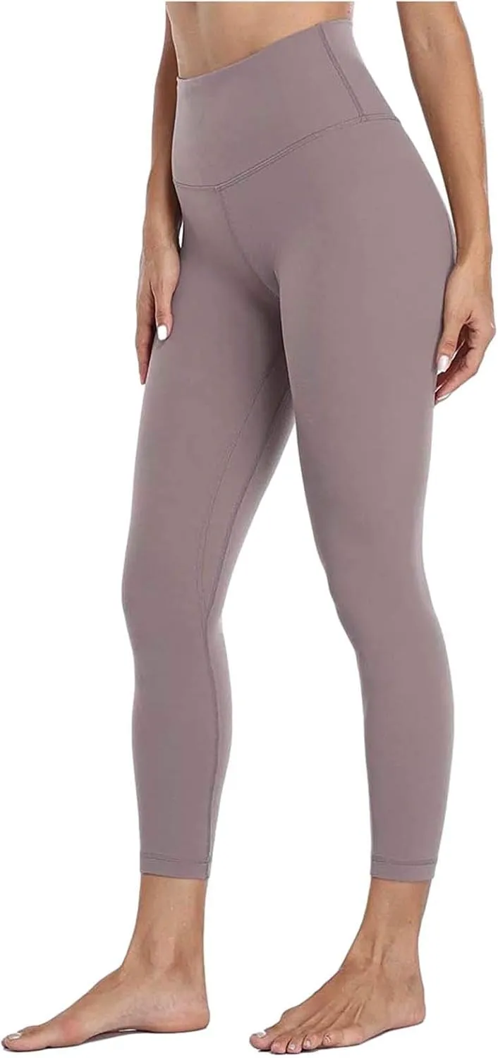 Leggings for Women Tummy Control High Waist Yoga Pants Fitness Lightweight Comfy Soft Casual Workout Trousers 2025