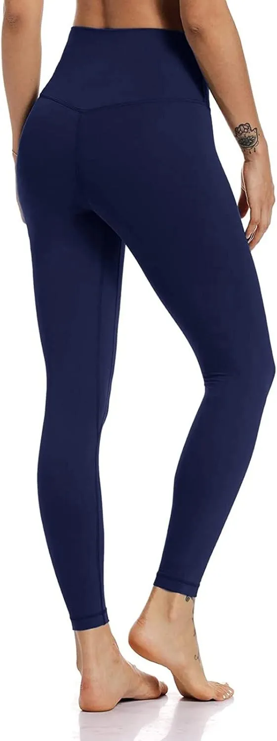 Leggings for Women Tummy Control High Waist Yoga Pants Fitness Lightweight Comfy Soft Casual Workout Trousers 2025
