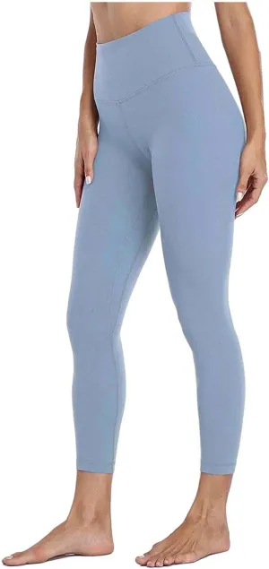 Leggings for Women Tummy Control High Waist Yoga Pants Fitness Lightweight Comfy Soft Casual Workout Trousers 2025