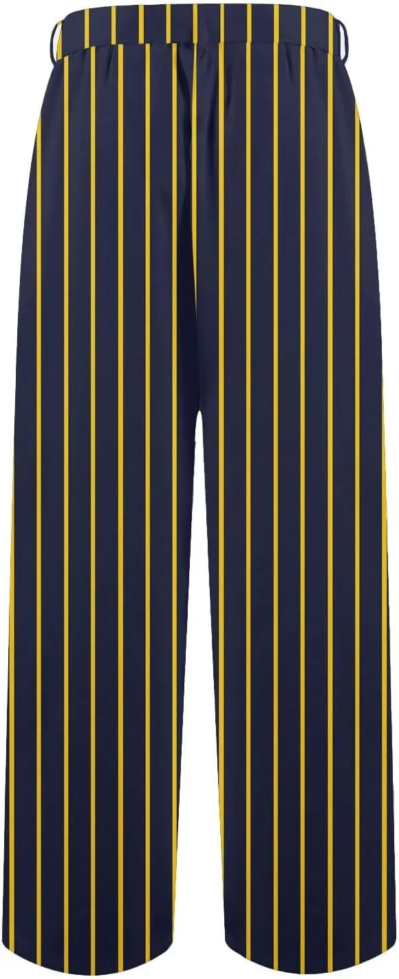 Linen Wide Leg Pants for Women High Waisted Adjustable Tie Knot Work Loose Flowy Beach Long Trousers with Pockets