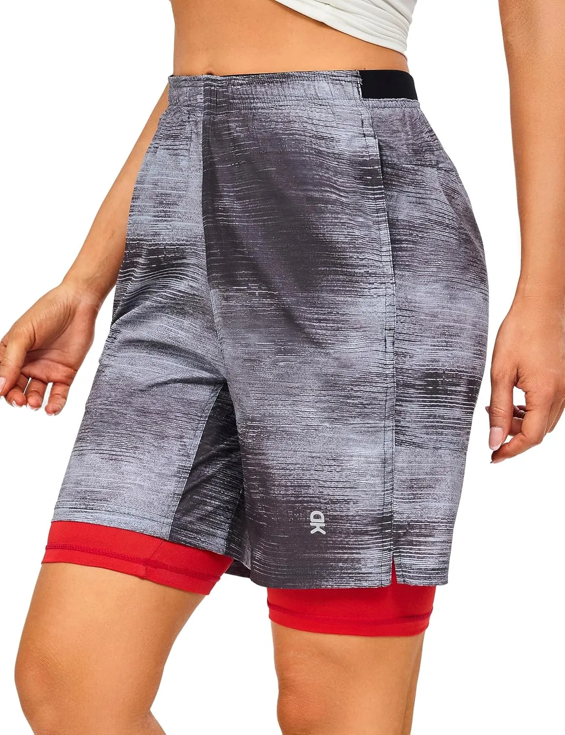 Little Donkey Andy Womens Quick Dry Board Shorts 9" Lightweight Stretch Swim Beach Shorts with Liner and Pockets