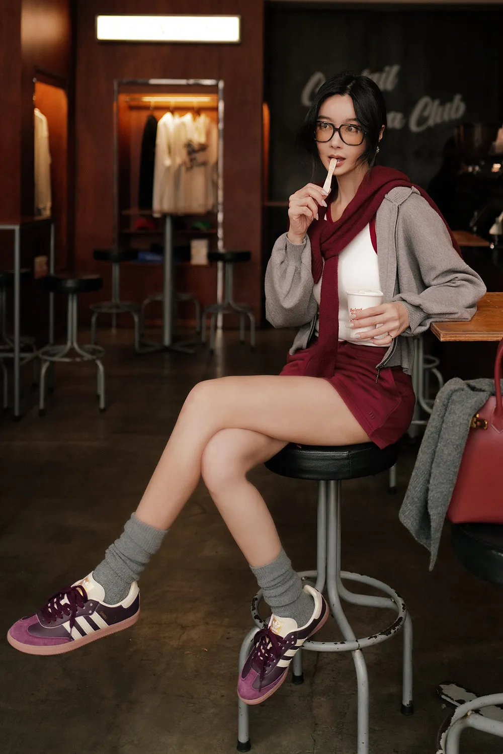 暖洋洋針織開襟外套<br>Cozy Knit Cardigan
