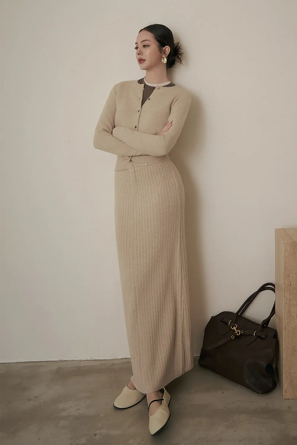 暖洋洋針織開襟外套<br>Cozy Knit Cardigan