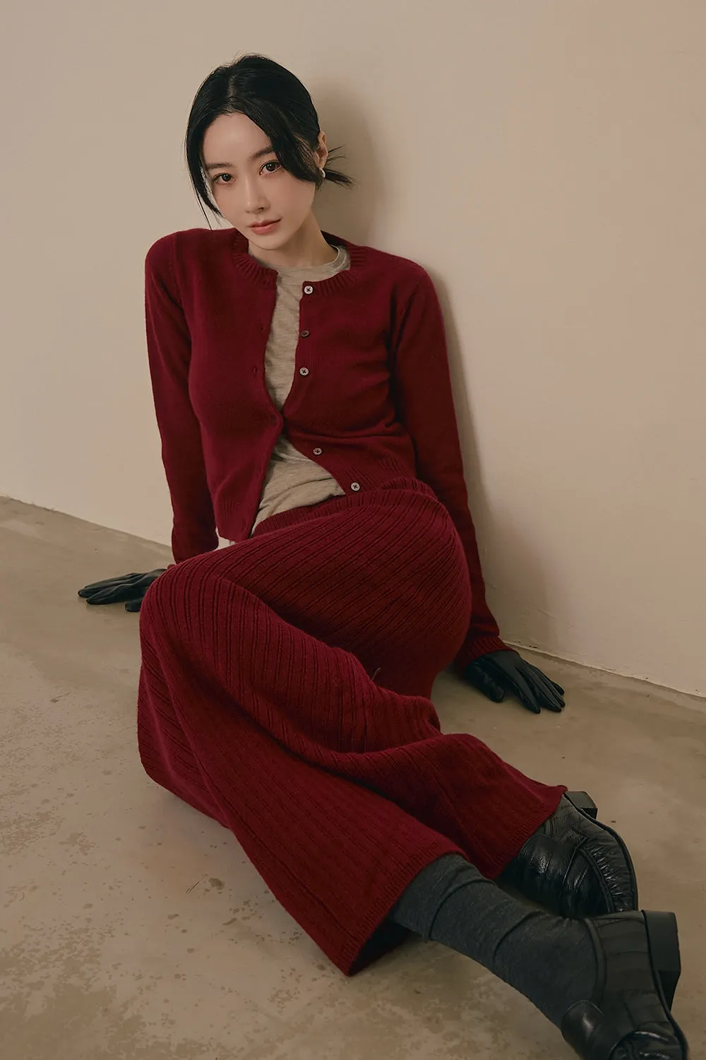 暖洋洋針織開襟外套<br>Cozy Knit Cardigan