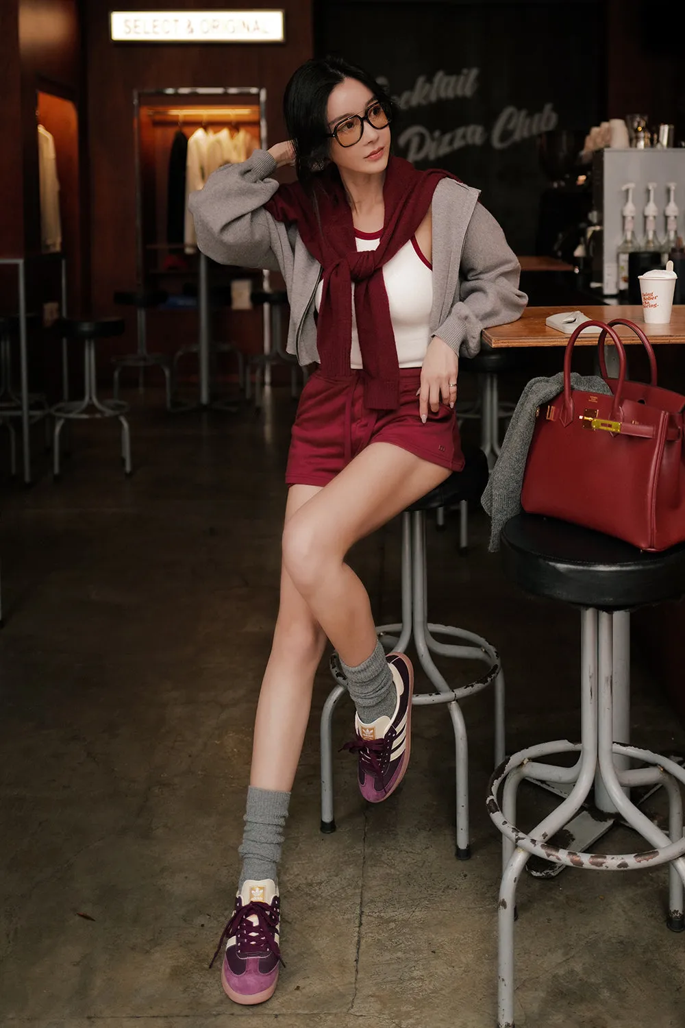 暖洋洋針織開襟外套<br>Cozy Knit Cardigan