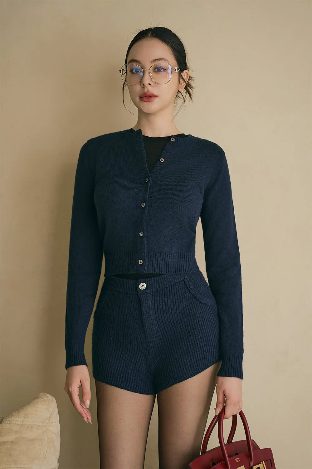 暖洋洋針織開襟外套<br>Cozy Knit Cardigan