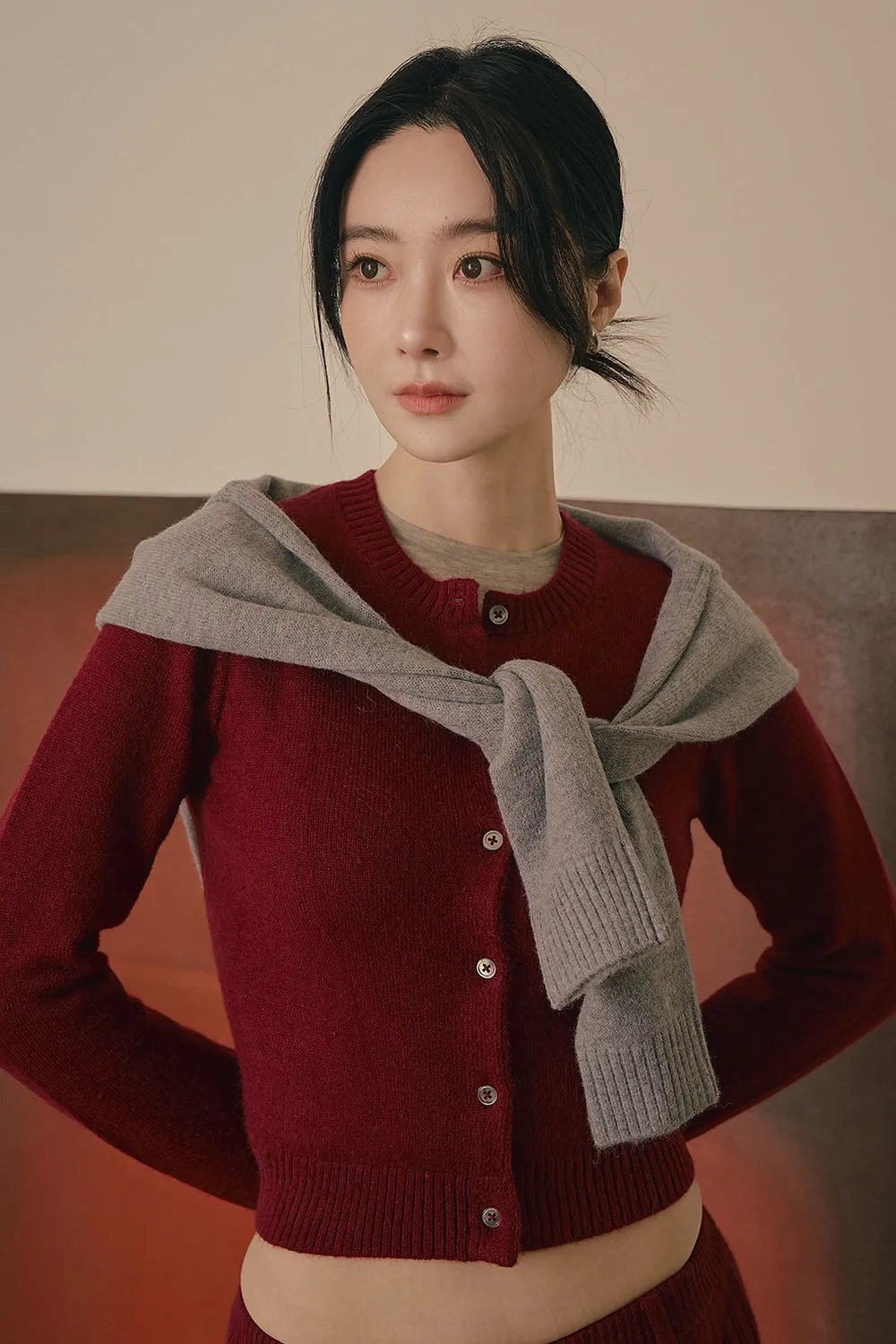 暖洋洋針織開襟外套<br>Cozy Knit Cardigan