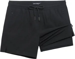 maamgic Mens Swim Trunks with Compression Liner 5 Inch Inseam Quick Dry Board Shorts with Zipper Pockets Swimming Shorts