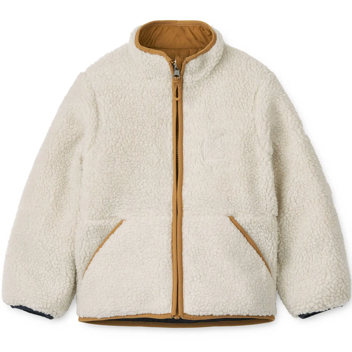 Maxson Reversible Jacket in Classic Navy Multi Mix by Liewood - Last Ones In Stock - 6-8 Years