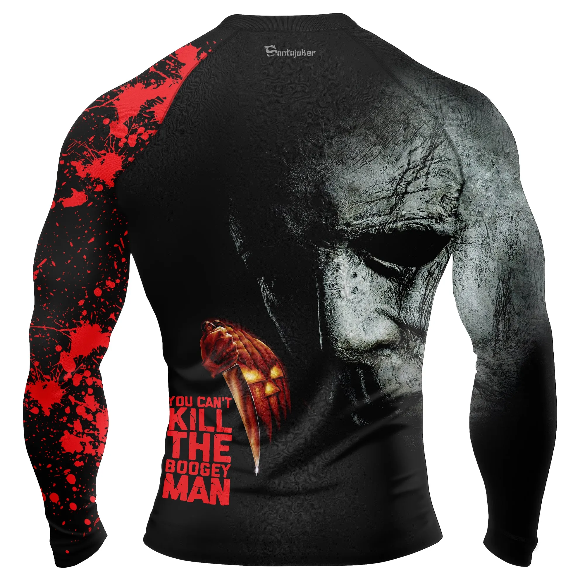 Michael Myers in Halloween Men's Long Sleeve Rash Guard