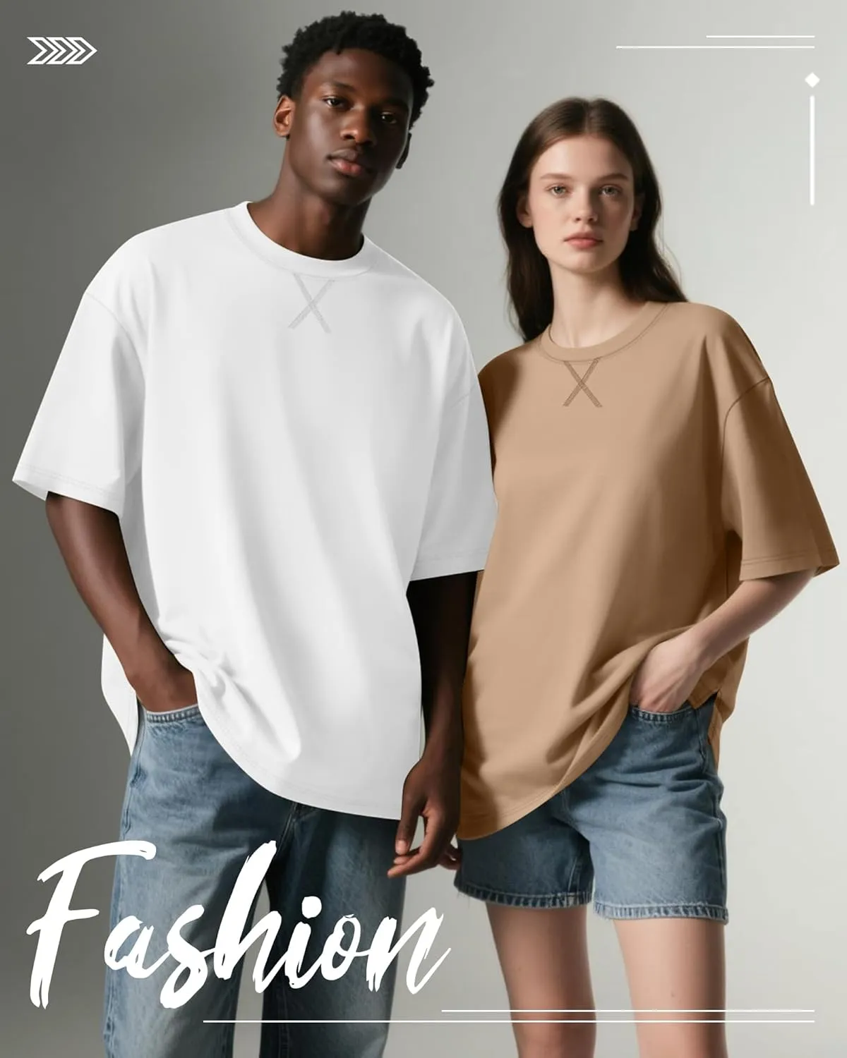 Neer 3 Pack Men's Oversized Cotton T Shirts Lightweight Crew Neck Tees Short Sleeve Loose Fit Tops Soft Casual Basic Blouse