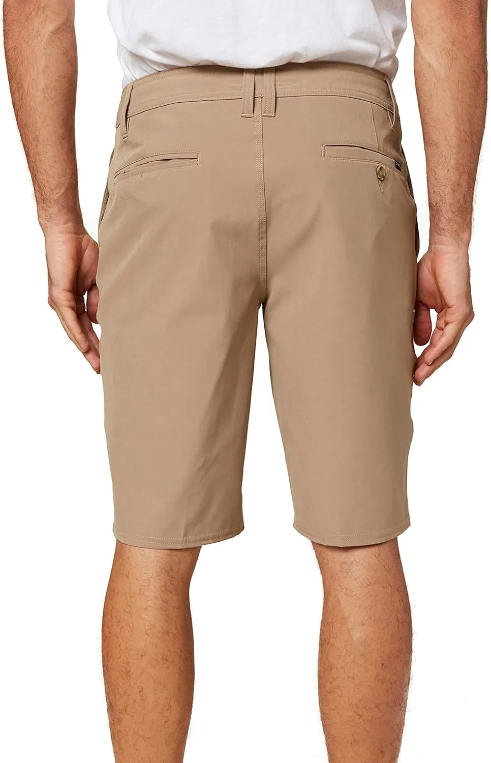 O'NEILL Men's 21 Inch Reserve Solid Hybrid Shorts - Water Resistant Mens Shorts with Quick Dry Stretch Fabric and Pockets