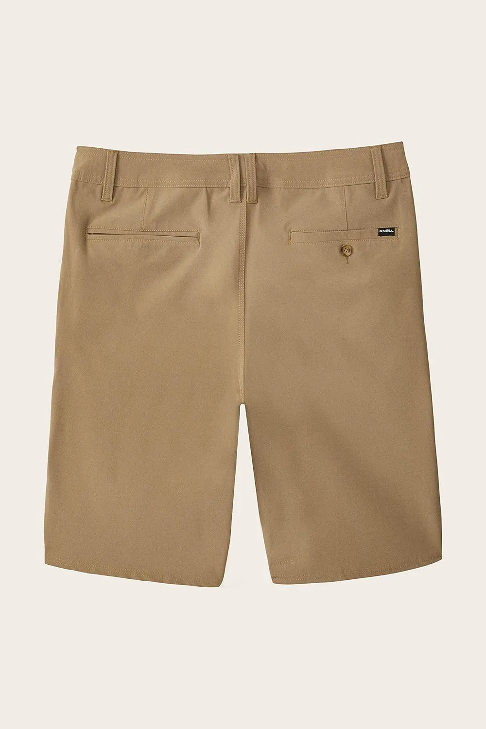 O'NEILL Men's 21 Inch Reserve Solid Hybrid Shorts - Water Resistant Mens Shorts with Quick Dry Stretch Fabric and Pockets