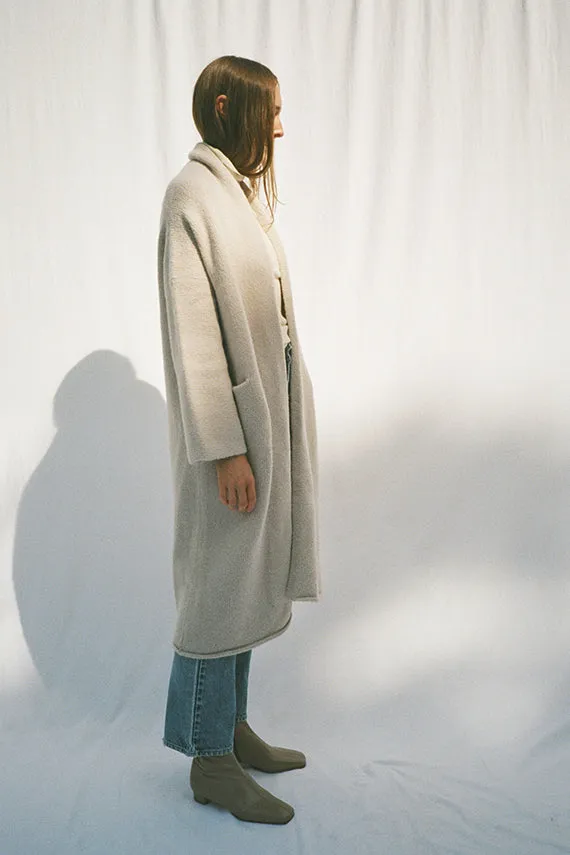 Plaster Long Shawl Cardigan