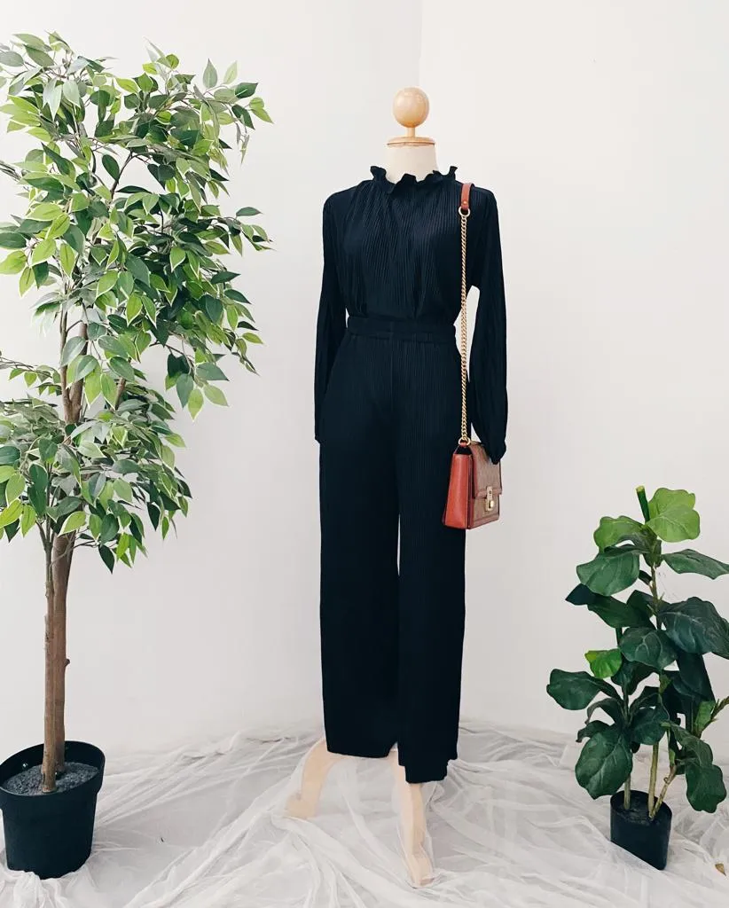 Pleated Set Pants & Top's