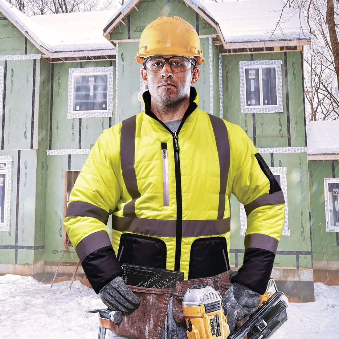 Radians Reversible Winter Safety Jacket - 2XL