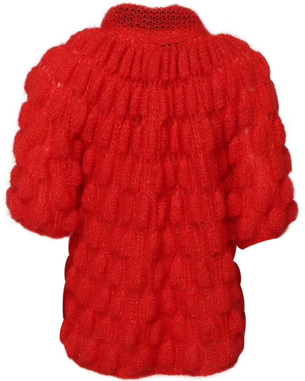 Red Emma Matilda Lace Cardigan