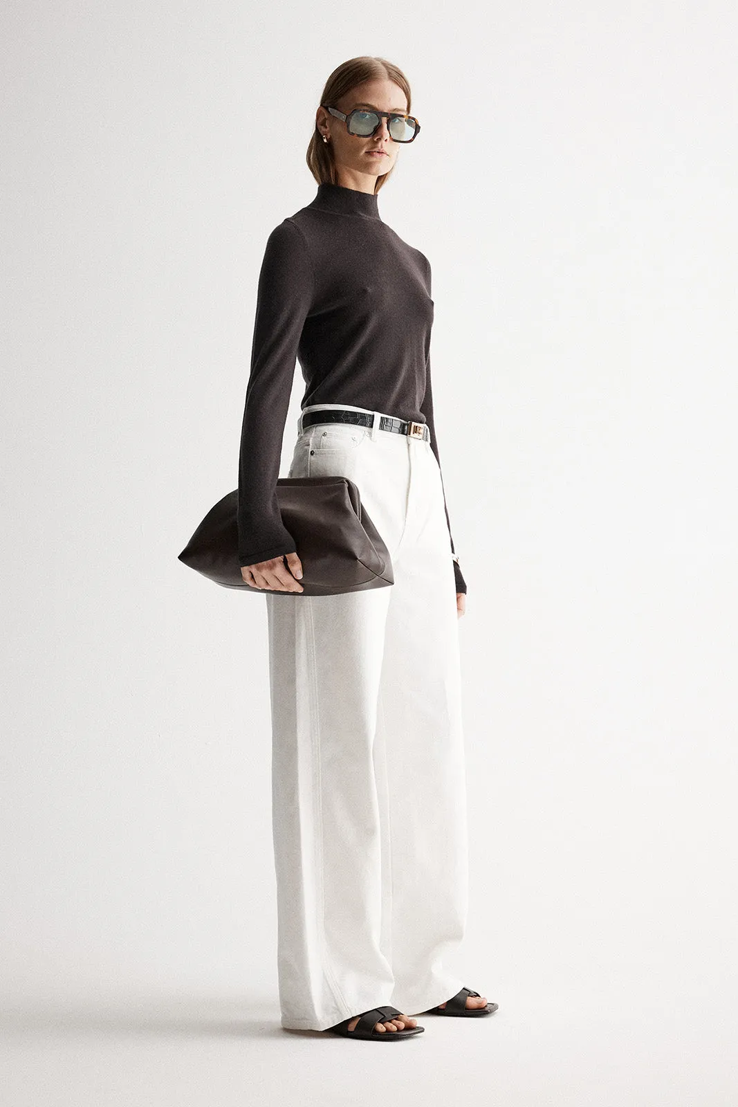 Renae Knit Top Chocolate