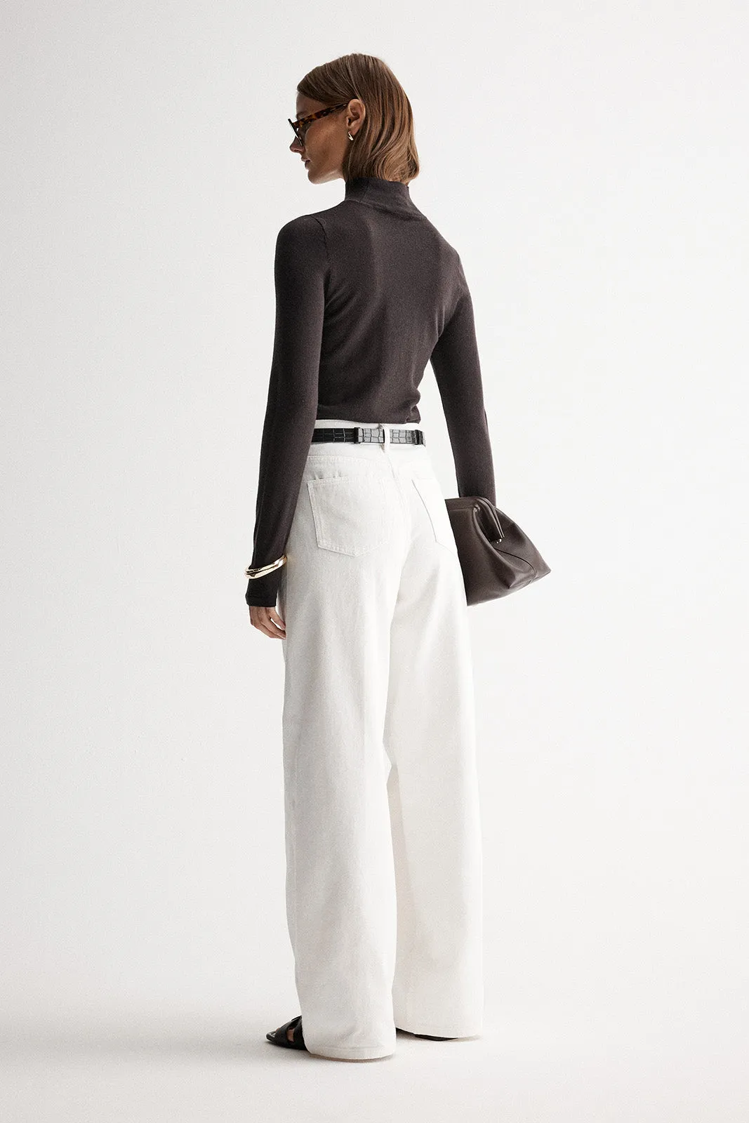 Renae Knit Top Chocolate
