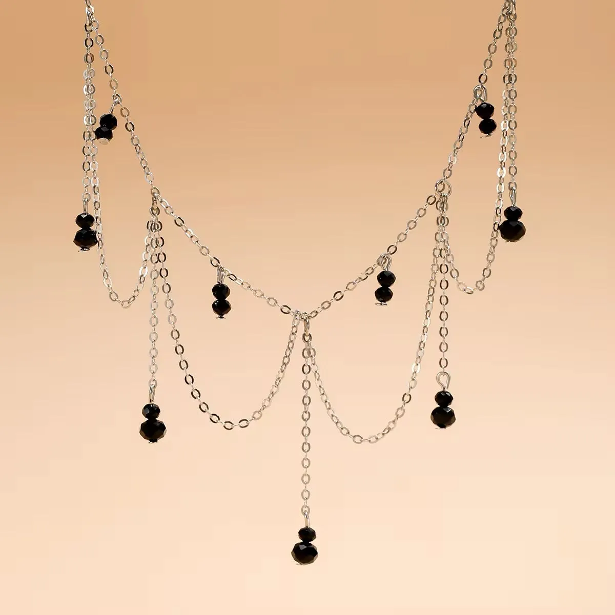 Reversible Raven Fairytale Punk Necklace
