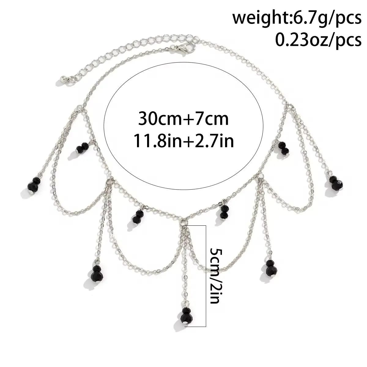 Reversible Raven Fairytale Punk Necklace