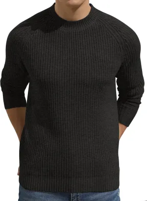 Sailwind Men's Crewneck Casual Sweater Structured Knit Soft Casual Pullover