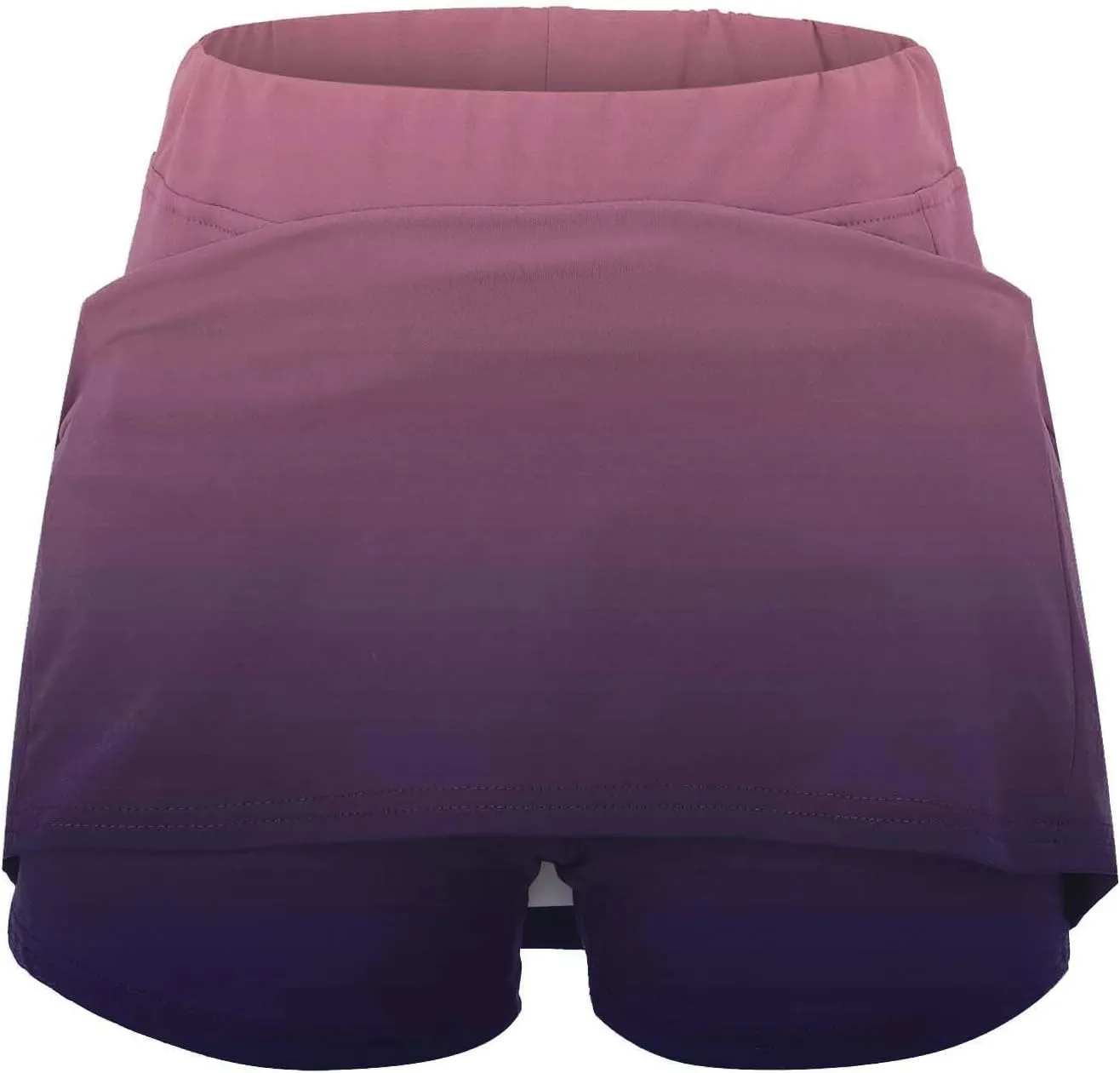 Skorts Skirts for Women Dressy High Waist Tummy Control Skirts Sports Workout Casual Loose Clothes with Pockets