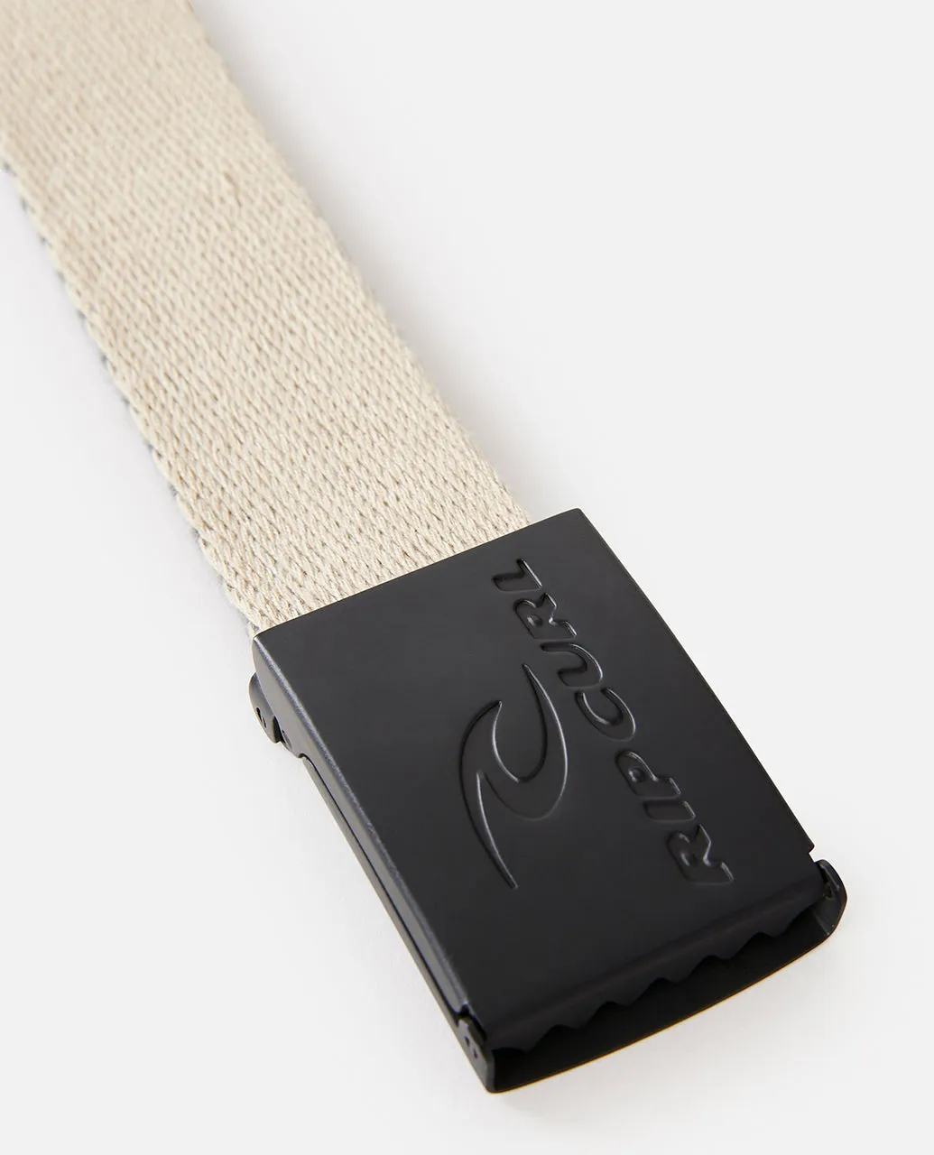 Snap Reversible Webbed Belt - Bone
