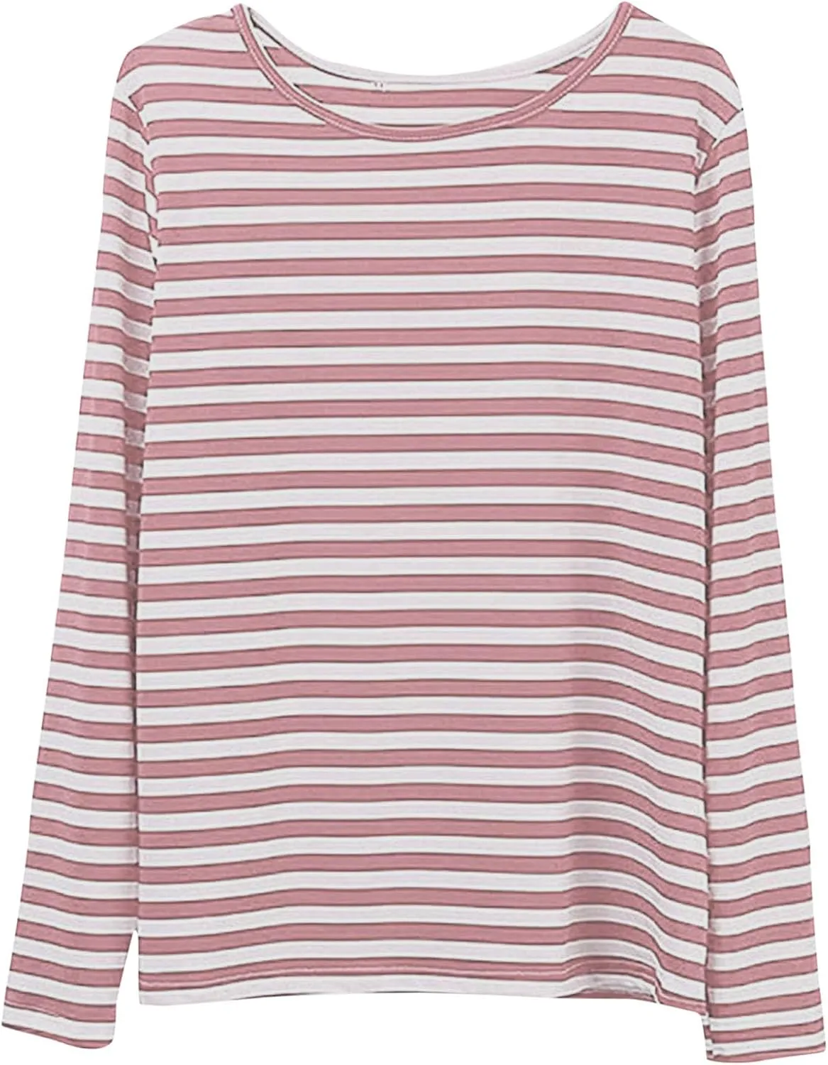 Stripe Sweatshirts for Women Long Sleeve Crew Neck Sweatshirt Color Block Sweatshirt Oversized Sweatshirt Pullover