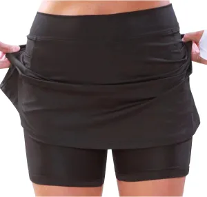 Tennis Skirts for Women with Shorts Stretch Sports Gym Skorts Casual Running Skirt Workout High Waist Summer Shorts