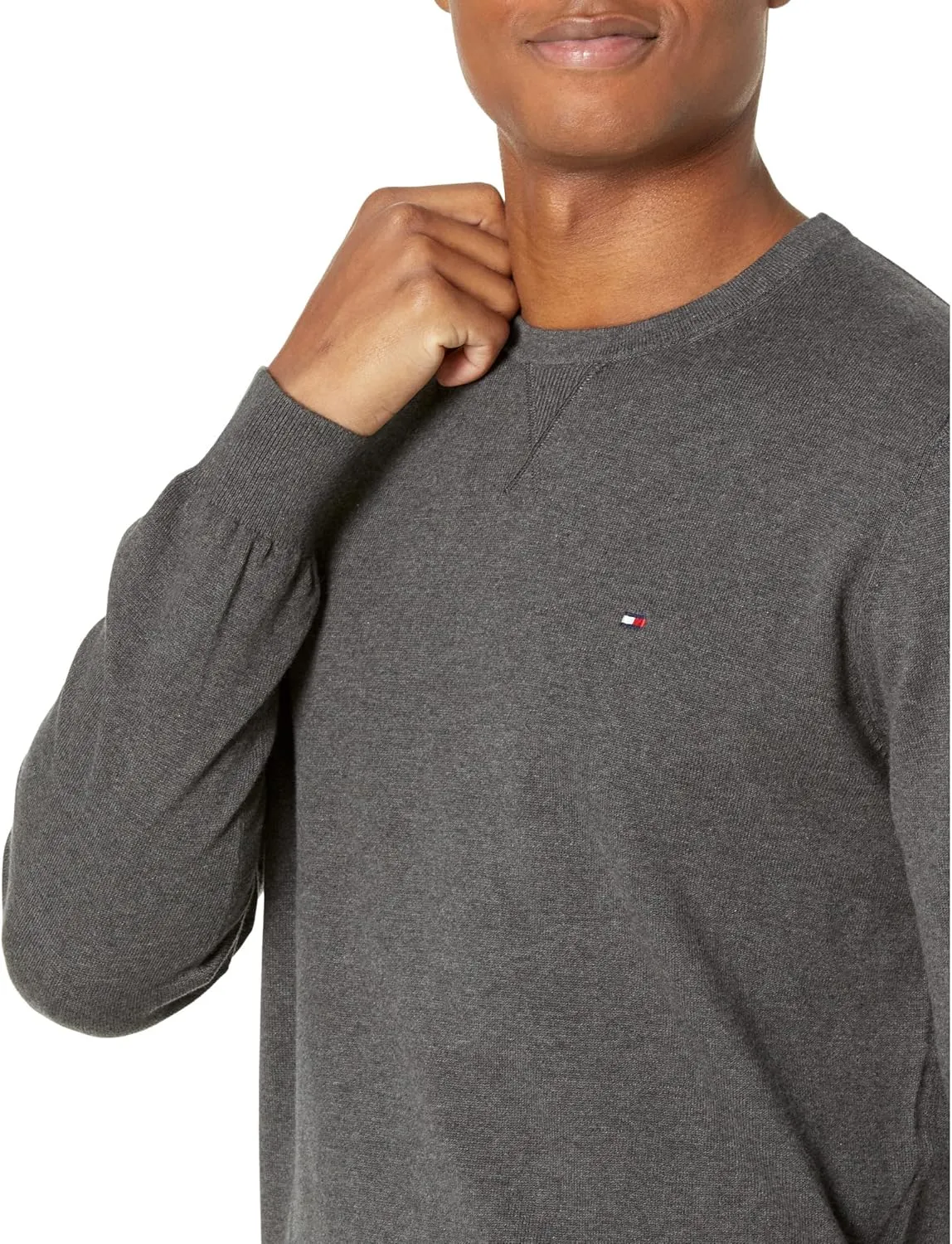 Tommy Hilfiger Men's Solid Crewneck Sweater