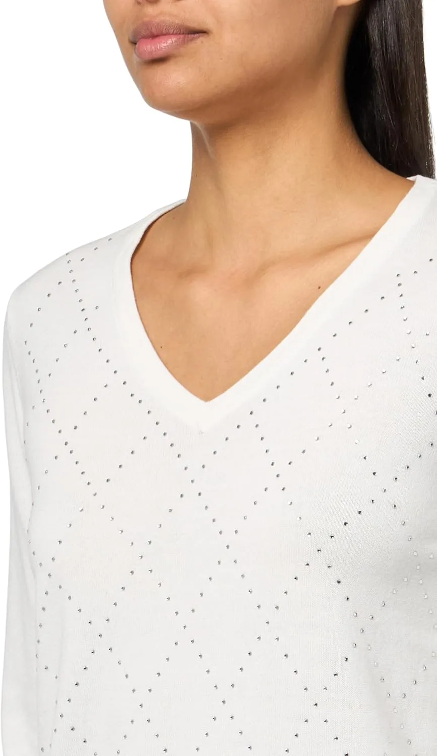 Tommy Hilfiger Womens Cable-Knit Knit Sweater