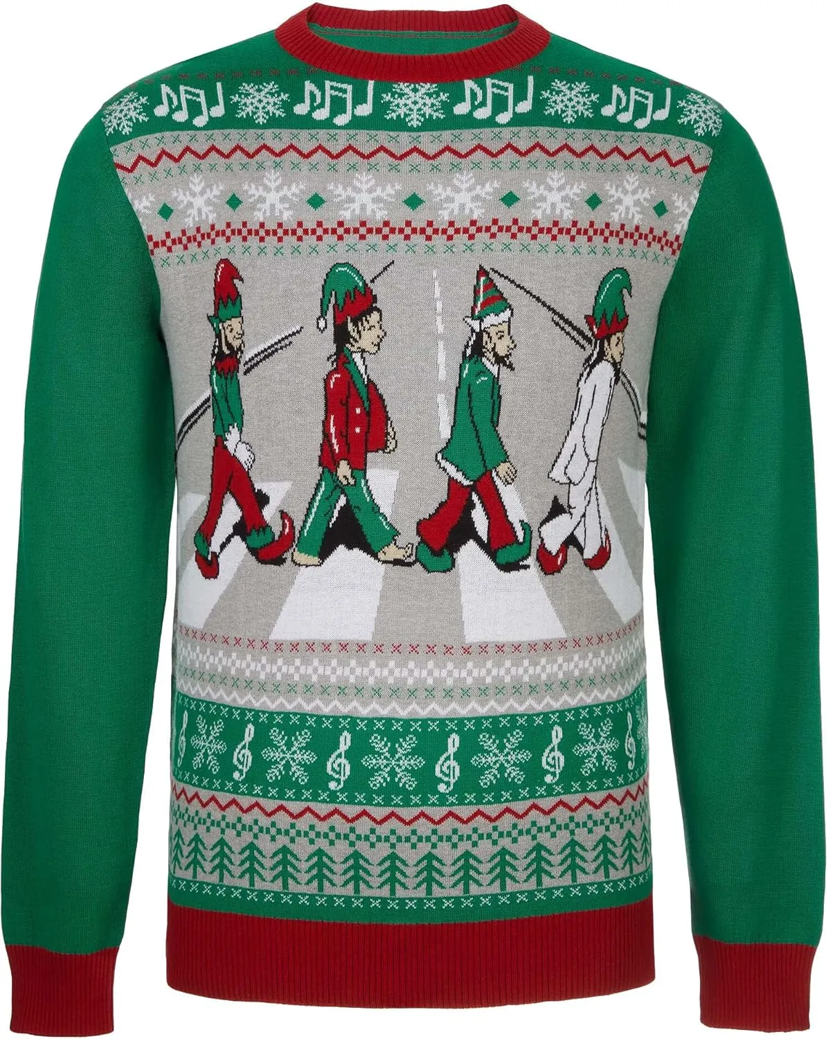 Ugly Christmas Sweater for Holiday Fun Tacky Unisex Design, Perfect Snug Fit Breathable Crewneck